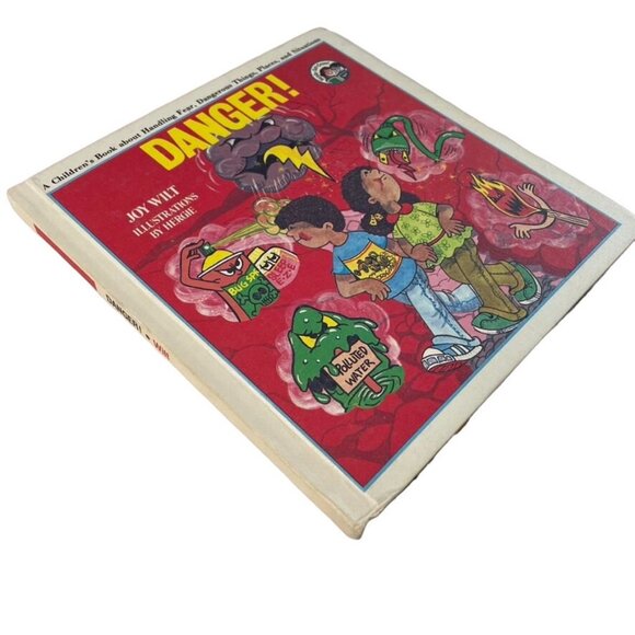 Childrens Book Handling Fear Dangerous Things Situations 1979 u Joy Wilt Ready S - Picture 3 of 11